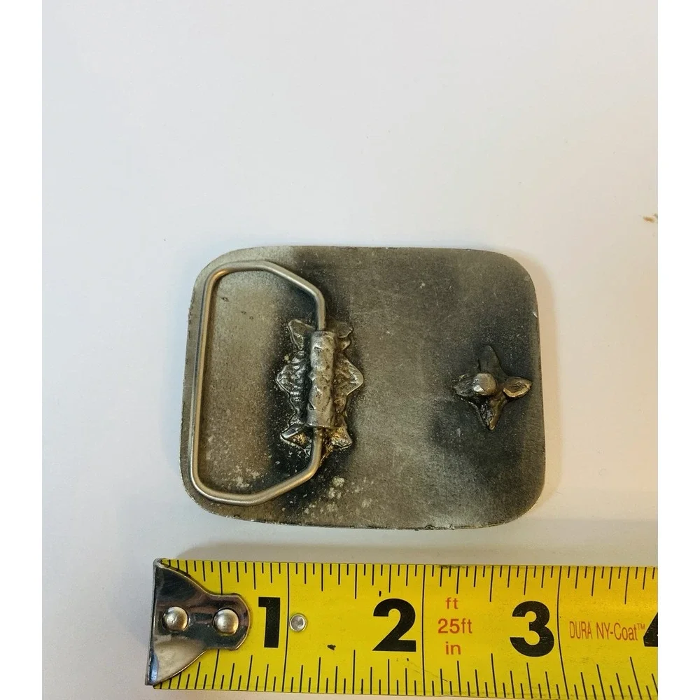 Prairie Caisson Foundation‎ Ltd. Metal Belt Buckle Vintage